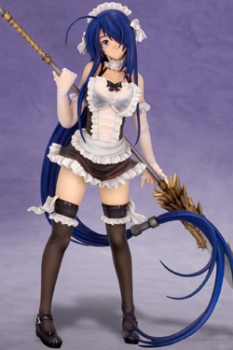 Ikki Tousen PVC Statue 1/7 Kanu Unchou Maid Ver. 24 cm