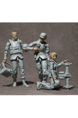 Mobile Suit Gundam G.M.G. Actionfiguren 3er-Pack Earth United Army Soldier 01-03 Set 10 cm