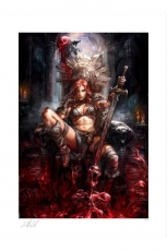 Dynamite Entertainment Kunstdruck Red Sonja: Long Live the Queen 46 x 61 cm - ungerahmt Weltweit limitiert auf 300 Stück!