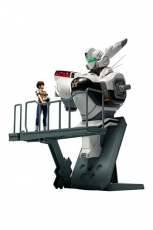 Mobile Police Patlabor Modellbausatz PLAMAX MF-75 minimum factory Machine Bust Collection Noa Izumi with Alphonse 21 cm