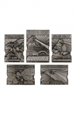 Godzilla Metallbarren 5er-Set Godzilla Monsters Limited Edition