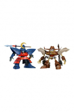 Hao Taikei Ryu Knight Moderoid Plastic Model Kit Collection Series: 3 Hayatmaru & Delingar 10 cm