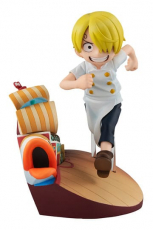 One Piece G.E.M. Serie PVC Statue Sanji Run! Run! Run! 11 cm