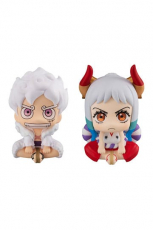 One Piece Look Up PVC Statue Monkey D. Luffy Gear Fifth & Yamato 11 cm (With Gift)