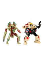Transformers x Jurassic Park Actionfiguren 2er-Pack Dilophocon & Autobot JP12