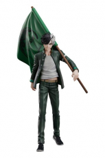 Wind Breaker Statue PVC Sakura Haruka Limited Edition with Bowfurylin School Flag 18 cm