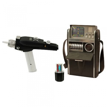 Star Trek TOS Repliken Doppelpack White Handle Phaser & Medical