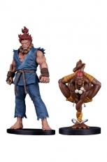 Street Fighter PVC Statuen 1/10 Akuma & Dhalsim 21 cm