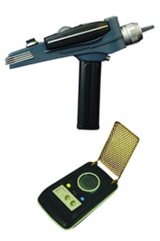 Star Trek TOS Repliken Doppelpack Communicator & Phaser