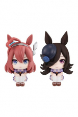 Uma Musume Pretty Derby Look Up PVC Statue Mihono Bourbon & Rice Shower 11 cm (with gift)