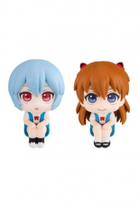 Evangelion: 3.0+1.0 Thrice Upon a Time Look Up PVC Statue Rei Ayanami & Shikinami Asuka Langley 11 cm (with gift)