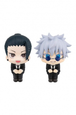 Jujutsu Kaisen Look Up PVC Statue Satoru Gojo Suit Ver. & Suguru Geto Suit Ver. 11 cm (with gift)