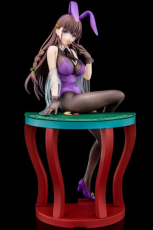 The Demon Sword Master of Excalibur Academy Statue 1/6 Elfine Phillet wearing flowers purple bunny costume with Nip Slip Gimmick System 17 cm