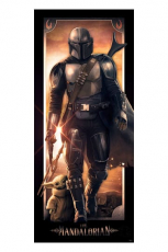 Star Wars Kunstdruck The Mandalorian 30 x 71 cm - ungerahmt Weltweit limitiert auf 400 Stück!