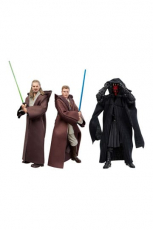 Star Wars Episode I Black Series Actionfiguren 3er-Pack Qui-Gon Jinn, Darth Maul, Obi-Wan Kenobi 15 cm