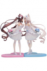 Nekopara PVC Statue 1/7 Nekopara Chocola & Vanilla Dream of Eden Ver. 23 cm