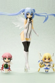 Heaven´s Lost Property Ani Statue 1/8 Nymph with Ikaros & A