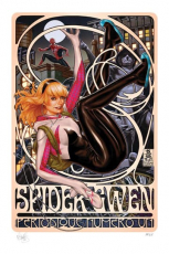 Marvel Kunstdruck Spider-Gwen: Périodique Numéro Un 46 x 61 cm - ungerahmt Weltweit limitiert auf 150 Stück!