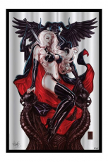 Lady Death Kunstdruck Blasphemy Anthem 41 x 61 cm - ungerahmt Weltweit limitiert auf 200 Stück!