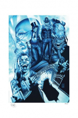 DC Comics Kunstdruck The Gates of Arkham 46 x 61 cm - ungerahmt Weltweit limitiert auf 200 Stück!