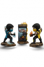 Mortal Kombat Mini Co. PVC Figuren Scorpion vs. Subzero Arcade Set 15 cm