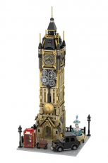 Original-Steampunk Series Bauset Steampunk Clock Tower Park 58 cm