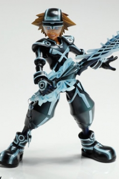 Kingdom Hearts 3D Play Arts Actionfigur Sora Tron Legacy Ver.