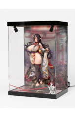 SHINSAI Acryl Display Case mit Beleuchtung Inbina Rasethuhime Saki M Edition 39 cm