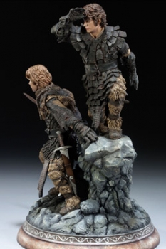 Herr der Ringe Statue Frodo und Samwise 36 cm