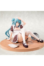 Original Character PVC Statue 1/6 Elf Maids Sexual Servicing Lime 17 cm