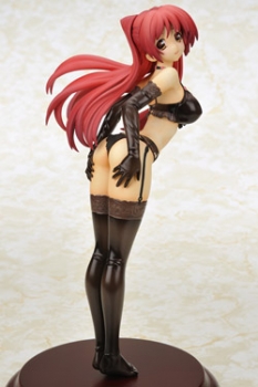 To Heart 2 PVC Statue 1/8 Tamaki Kousaka Black Underwear