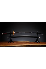 Demon Slayer: Kimetsu no Yaiba Proplica Replik 1/1 Nichirin Schwert (Tanjiro Kamado) Kyojuro Rengoku´s Sword Gueard Ver. 88 cm