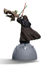 Star Wars Deluxe Art Scale Statue 1/10 Yoda vs Emperor Palpatine (CCXP Exclusive 2024) 31 cm