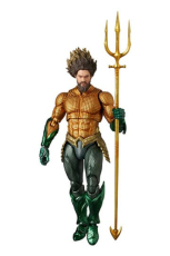 Aquaman Movie MAF EX Actionfigur Aquaman Gold & Green Suit 16 cm