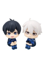 Blue Lock Look Up PVC Statue Yoichi Isagi & Seishiro Nagi Japanese National Player Match Ver. 11 cm (with gift)