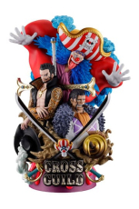 One Piece Petitrama DX PVC Mini-Statue Logbox Re Birth 03 Cross Guild 15 cm