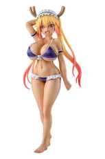 Miss Kobayashis Dragon Maid PVC Statue 1/7 Tohru Bikini Style Suntan Ver. 26 cm