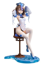 Original Character PVC Statue 1/7 Blue jiangshi Illustration by Anmi 21 cm