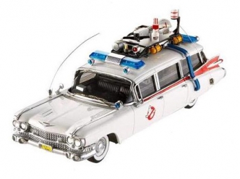 Ghostbusters Diecast Modell 1/18 Ecto-1 1959 Cadillac Hotwheels