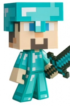 Minecraft Vinyl Figur Diamond Steve 15 cm