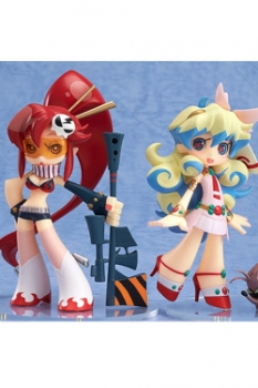 Tengen Toppa Gurren Lagann PVC Statuen Twin Pack+ Yoko & Nia Boo
