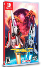 Gradius Origins Cover C Salamander 3 US Version Limited Run Nintendo Switch