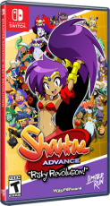 Shantae Adcance: Risky Revolution US Version Limited Run Nintendo Switch