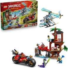 Lego (71857) NINJAGO Showdown am Baumhaus mit dem Ninja-Bike