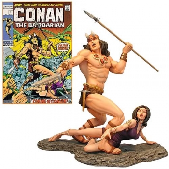 Conan der Barbar Modellbausatz 1/8 Conan 36 cm