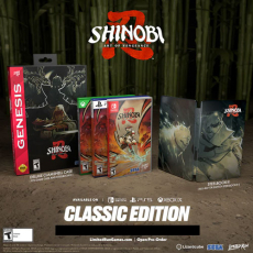 SHINOBI: Art of Vengeance Classic Edition  US Version  Limited Run Nintendo Switch