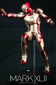 Iron Man 3 Power Pose Series Actionfigur 1/6 Iron Man Mark XLII