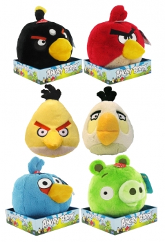 Angry Birds Plüschfiguren mit Sound Display 20 cm