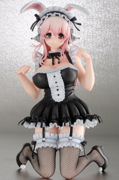 Nitro Super Sonic PVC Statue 1/4 Super Sonico Bunny Version