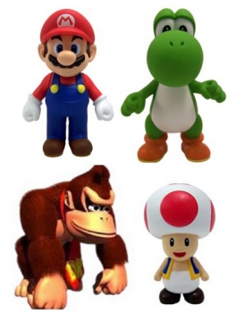 Super Mario Bros. Serie 1 Vinyl Figuren Umkarton 12 cm